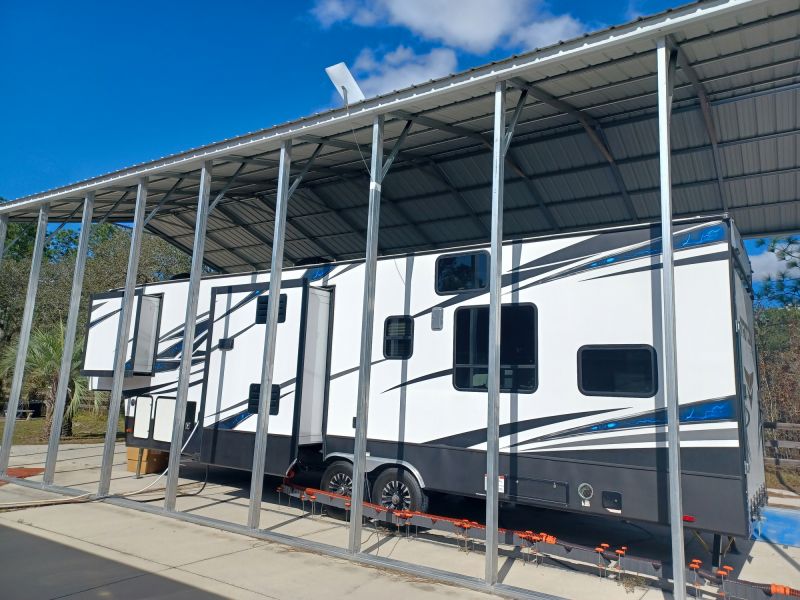 Mobile Home Carport Repair